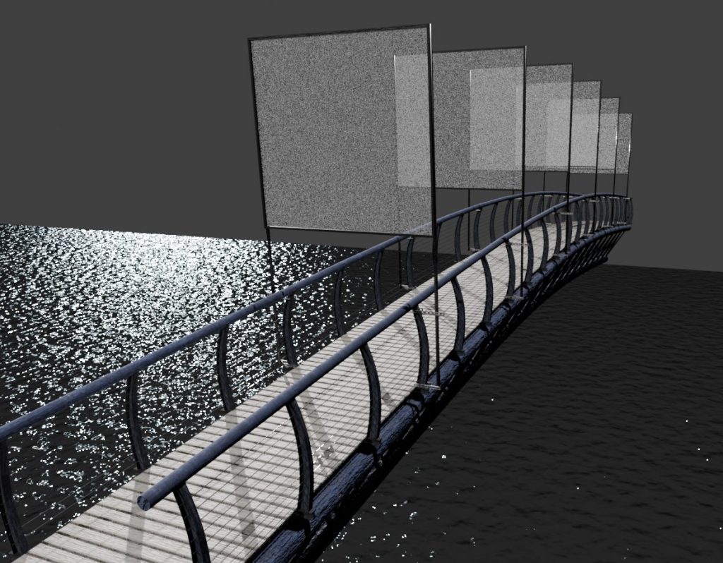 Bridge Render - Projection Mapping