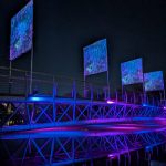 Bridge at night - Projection Mapping